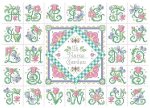 (image for) In The Garden Alphabet Sampler